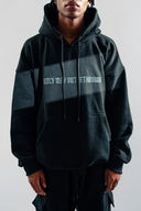 CORETECH OVERSIZE COMFY HOODIE - BLACK