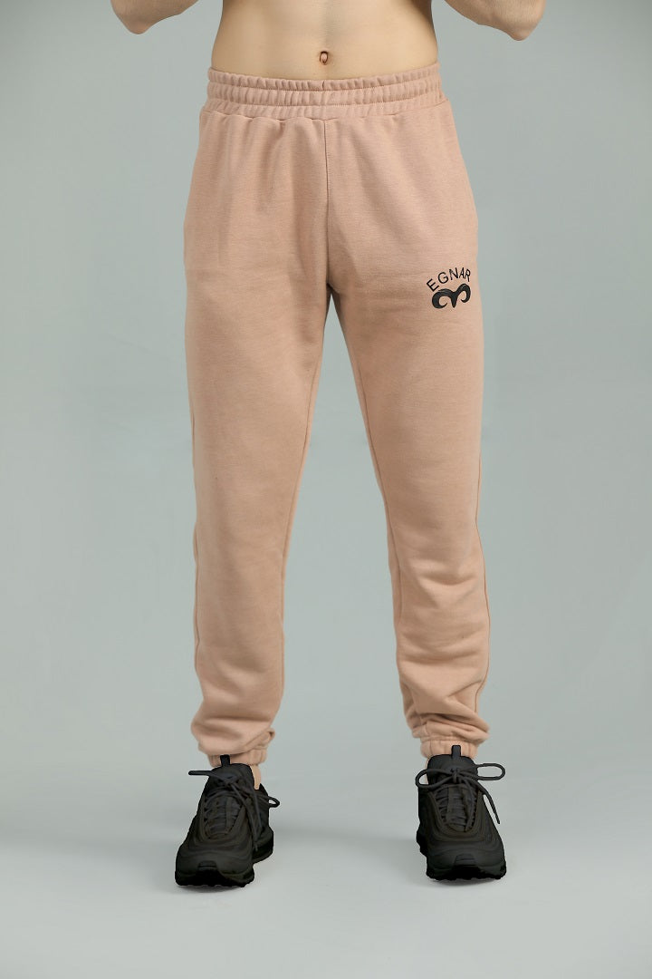 ASPIRE Solid Tone Terry Joggers - Tan