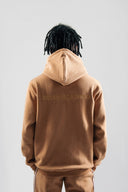 THERMAX ZIP UP HOODIE - TAN