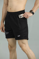 QUICKFLEX Performance Terry Shorts - Black