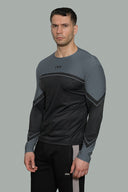 POWERSTRIDE Long Sleeve Sports Top - Space Grey