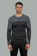 POWERSTRIDE Long Sleeve Sports Top - Space Grey
