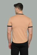HYPERCHARGE Fitted T-Shirt - Tan