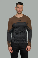 POWERSTRIDE Long Sleeve Sports Top - Brown