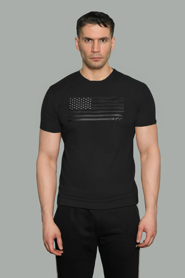 PATRIOT Fitness T-Shirt- Black