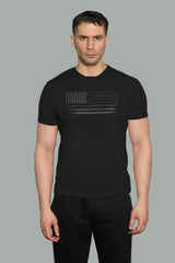PATRIOT Fitness T-Shirt- Black